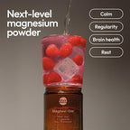Moon Juice Magnesi-Om Berry flavor ingredient list and nutrition label view