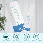 Portable one ounce medical adhesive dissolver for travel use