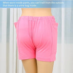 ZXYAHBKL incontinence care shorts for elderly women showing tube fasteners