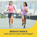Side profile of Dr. Scholl's foam insoles for plantar fasciitis relief.