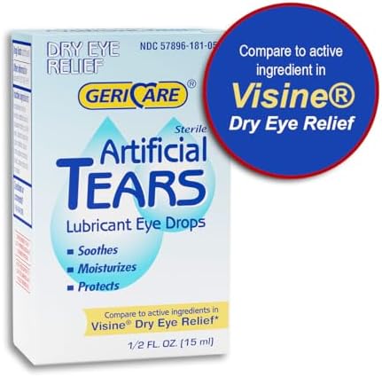 Authentic GeriCare Artificial Tears imported for the Indian market
