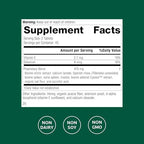 Standard Process Cataplex E2 supplement nutritional facts and ingredients label