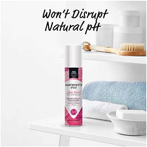 Summer's Eve daily refreshing spray dermatologist tested seal