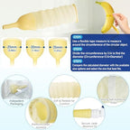 Close up of Cozii soft latex condom catheters 30 millimeter