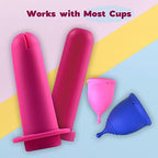 Close up of the soft rounded tip of the SHORDY insertion tool.