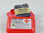 Trascentuals natural outdoor soap bar for poison ivy and insect bite relief packaging detail.
