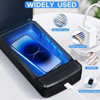 Top view of Allglam device with transparent lid