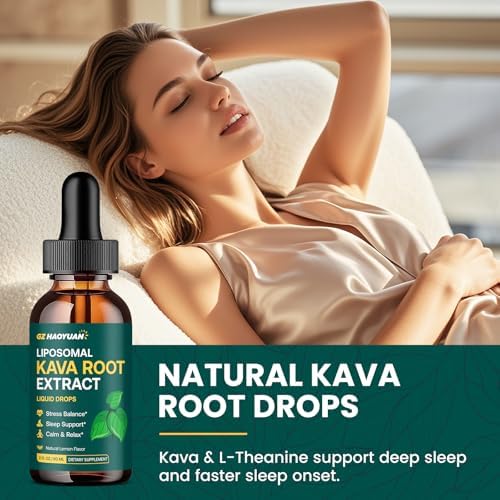Liquid dropper showing natural lemon flavor calming drops consistency.