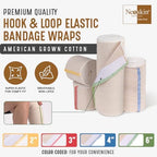 Two pack of NexSkin 6 inch bandages for medical and sports support.