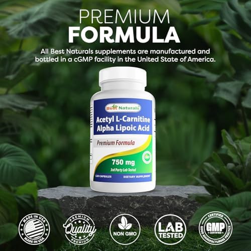 Best Naturals supplement packaging details and quality certifications