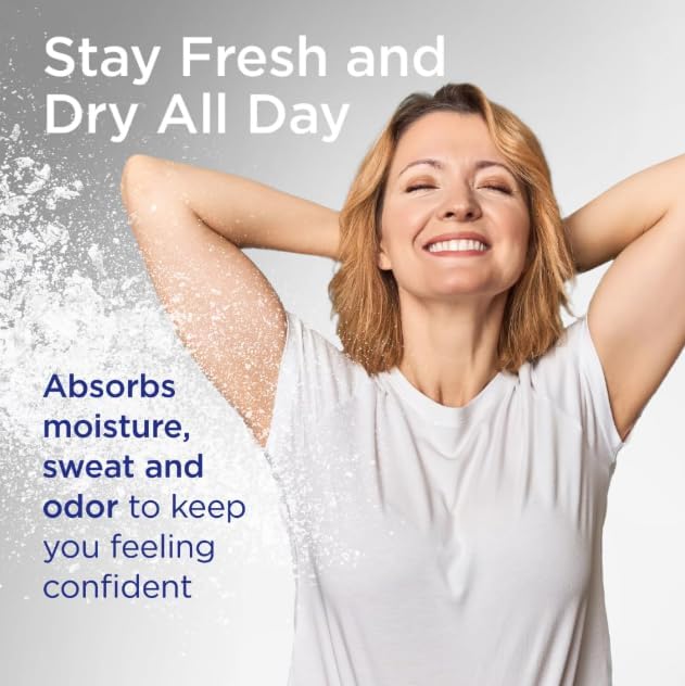 Cornstarch based body powder for preventing chafing and odor