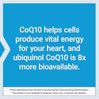 Life Extension bioavailable ubiquinol antioxidant softgels for cardiovascular wellness