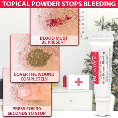 Biolife first aid topical powder single use applications for minor cuts