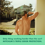 Two pack of Mitchum unscented antiperspirant sticks demonstrating authentic imported seals