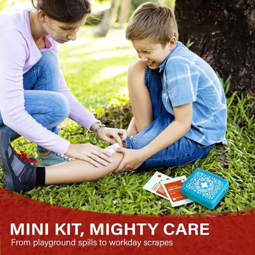 EVERLIT CARE 600 piece bulk first aid supply for family travel.