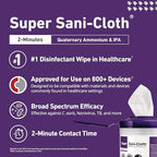 Professional PDI disinfecting wipes for healthcare and high traffic surface sanitization
