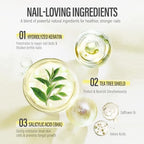 Person applying moisturizing foot oil to cracked heels