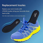 LTOHOE memory foam inserts highlighting active carbon odor control