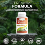 Authentic USA imported Best Naturals dietary supplement bottle with GMP certification seal