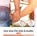 Assorted colors of BuggyBands waterproof mosquito bands