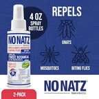No Natz plant-based insect repellent twin pack packaging