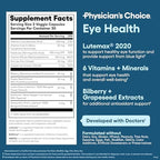 Physician's Choice Eye Health professional vision support supplement