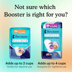 Because maximum absorbency booster pad product dimensions and details