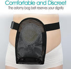 Lightweight ileostomy pouch cover for men and women
