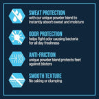 XtraCare cornstarch formula spray cans highlighting the soothing sensation