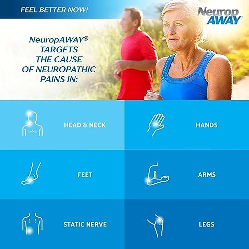 Authentic NeuropAWAY diabetic neuropathy support supplement imported from USA.