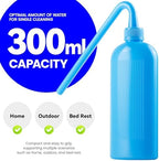 Two pack of HNYYZL colostomy pouch cleaning supplies displayed with the eighteen centimeter long washing pipe attached