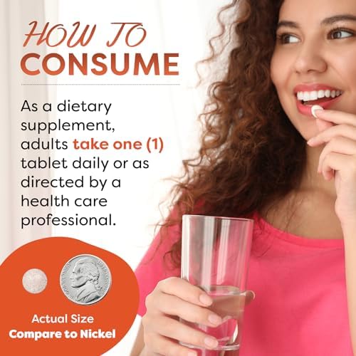 Best Naturals high potency chromium supplement side label showing supplement facts and dosage