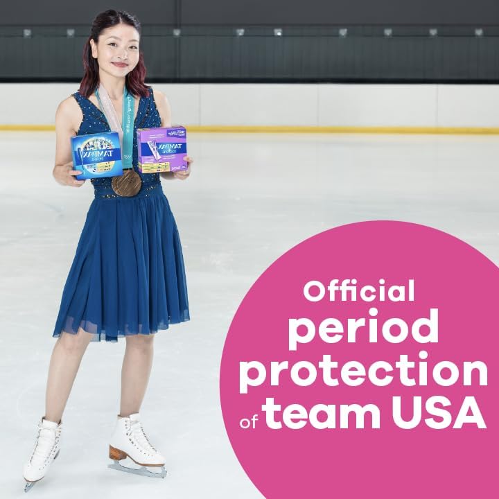 Tampax Radiant LeakGuard Braid feature on the tampon string for leak prevention.