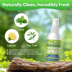 Natural eucalyptus and peppermint shoe spray for smelly feet relief.