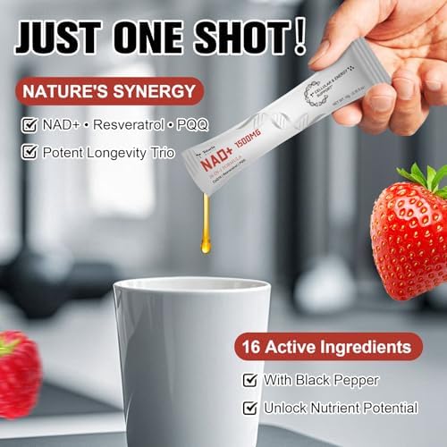 Totaria NAD supplement berry flavor liquid sachet