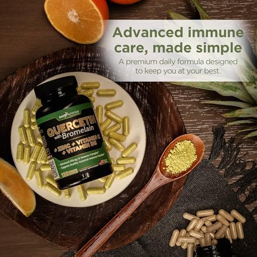 Gade Nutrition Quercetin capsules two month supply bottle standing upright