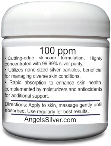 Angels Lab pure silver gel texture closeup showing clear fast absorbing formula