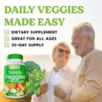 Simply Nature's Pledge ninety veggie capsules packaging showing authentic USA import seal.