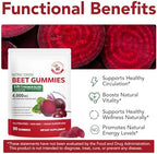 Furnrubden mixed berry flavored beet chews with grape seed extract.