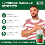 LIIFE prostate and heart health supplement capsule quantity details