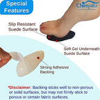 Four pairs of Chiroplax anti slip shoe insoles for women in beige