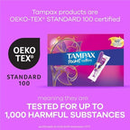 Tampax LeakGuard Braid technology for leak-proof period protection