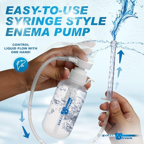 Cleanstream syringe handle and flexible silicone nozzle attachment detail