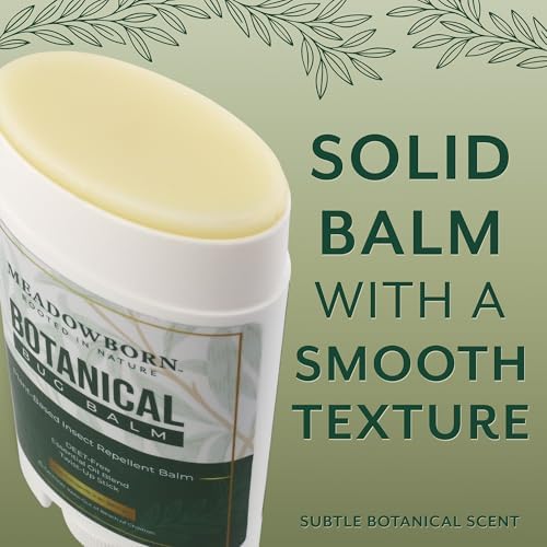 Natural ingredients insect repellent stick close up highlighting family safe formula