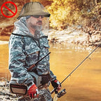 Two G Giepht head nets with storage pouch