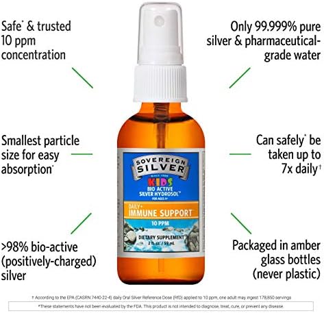 Sovereign Silver Kids fine mist spray nozzle close up view