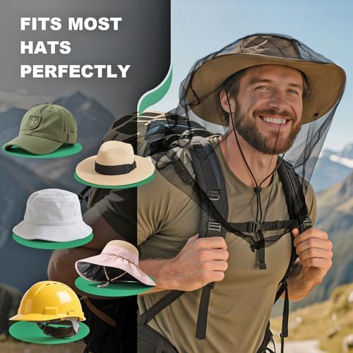 Compact storage pouch for Pmxary mosquito head net