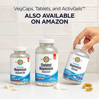 Authentic USA imported KAL magnesium glycinate bone health supplement bottle