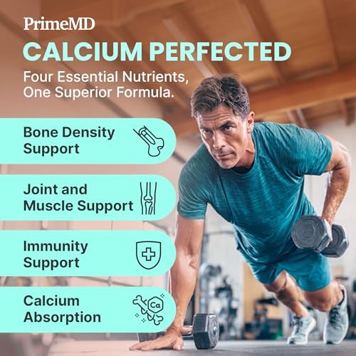 PrimeMD Vitamin D3 K2 and B12 calcium complex bottle