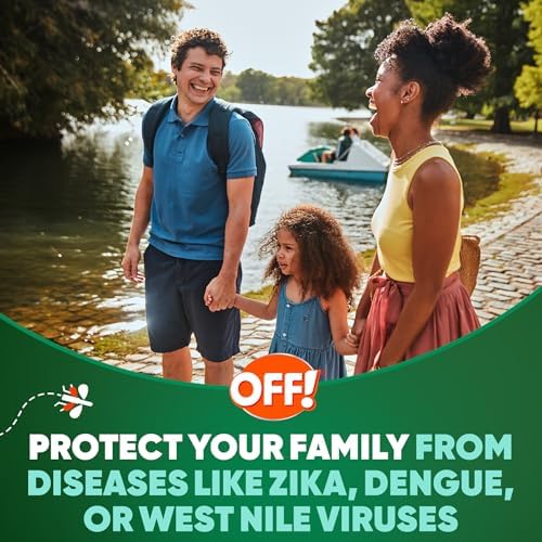 OFF! Deep Woods Insect Repellent V aerosol can with EvenSpray technology nozzle